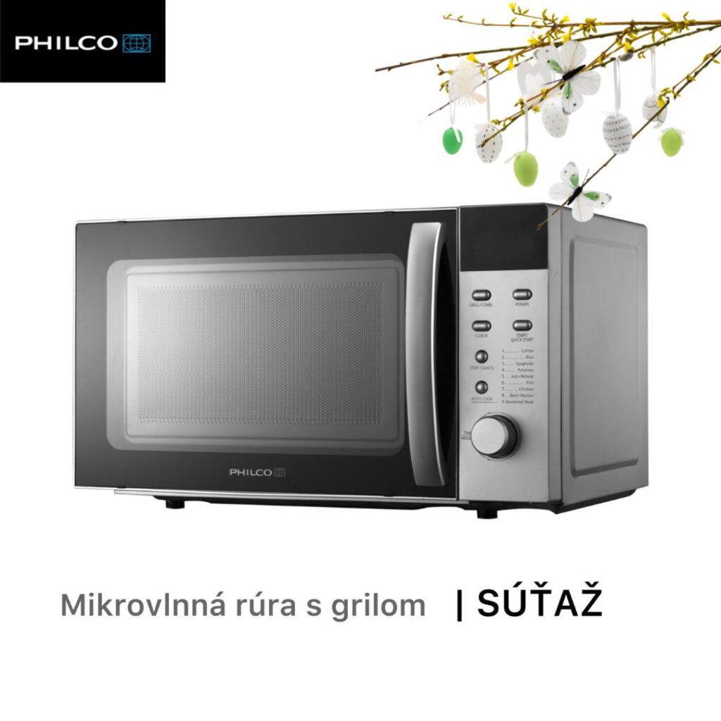 Súťaž o mikrovlnnú rúru s grilom PHILCO PMD 2010 S