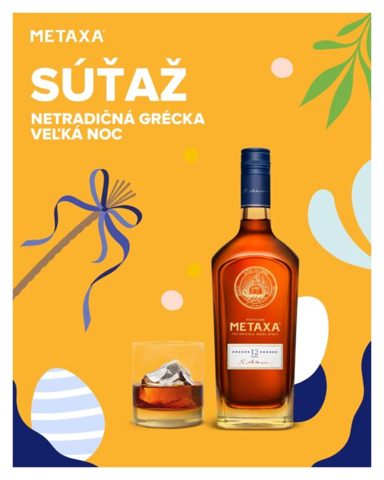 Vyhrajte pravú grécku nádielku v podobe fľaše Metaxa 12*