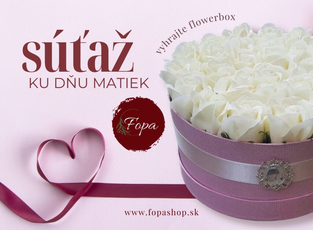 Súťaž ku Dňu matiek o krásny flowerbox