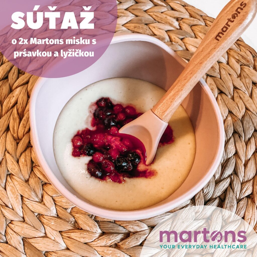 Súťaž o Martons Misku s prísavkou a lyžičkou podľa vlastného výberu