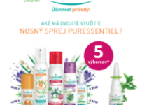 Súťaž o PURESSENTIEL Nosný sprej hypertonický s esenciálnymi olejmi 15 ml od Puressentiel