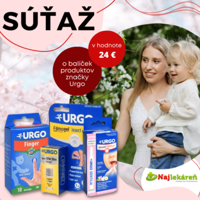 Súťaž o balíček produktov od značky URGO
