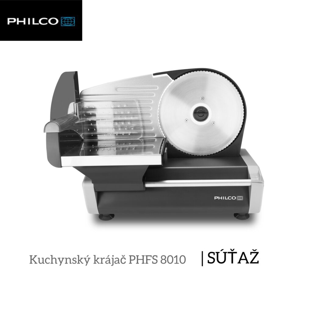 Súťaž o kuchynský krájač Philco PHFS 8010