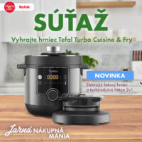 Súťaž o novinku od značky Tefal tlakový hrniec a fritézu 2v1 Turbo Cuisine & Fry