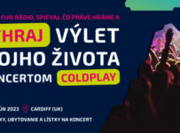 Vyhraj výlet pre dvoch do Cardiffu s koncertom Coldplay