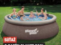 Súťaž o Bazén Planet Pool Quick 3,05 x 0,76 m Ratan