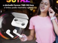 Súťaž o Bluetooth slúchadlá Forever TWE-110 Earp