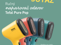 Súťaž o naparovač odevov Tefal Pure POP