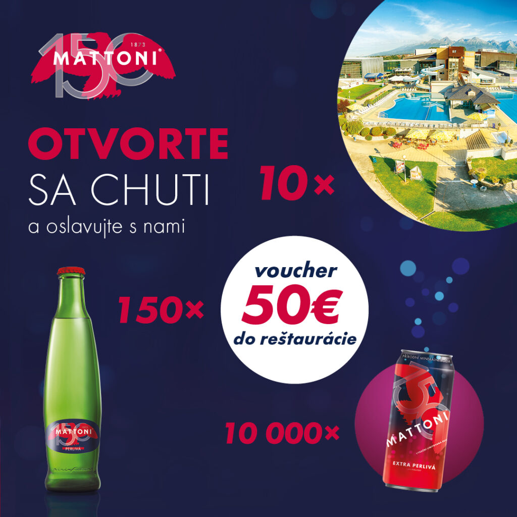 Súťaž o wellness pobyt v Aquacity Poprad pre dvoch