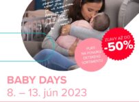 BABY DAYS: Zľavy až do -50 %