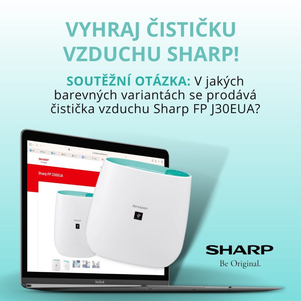 Súťaž o čističku vzduchu Sharp FP J30EUA