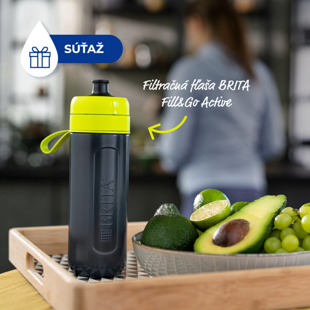 Súťaž o filtračnú fľašu BRITA Fill&Go Active
