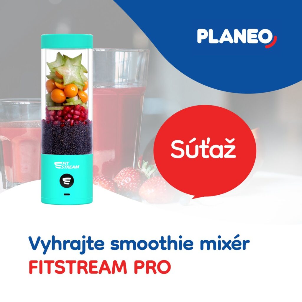 Súťaž o smoothie mixér FITSTREAM PRO MINT