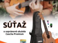 Súťaž o sopránové ukulele Cascha Premium