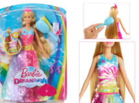 Súťaž o bábiku Barbie Dreamtopia s vibračnou kefou na vlasy