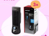 Súťaž o stolový ventilátor s tichou prevádzkou Honeywell HTF210BE4