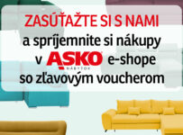 Súťaž s ASKO - NÁBYTOK o 3 vouchre do e-shopu