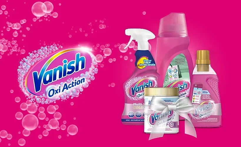 Súťažte so značkou Vanish a pomôžte podporiť dobrú vec