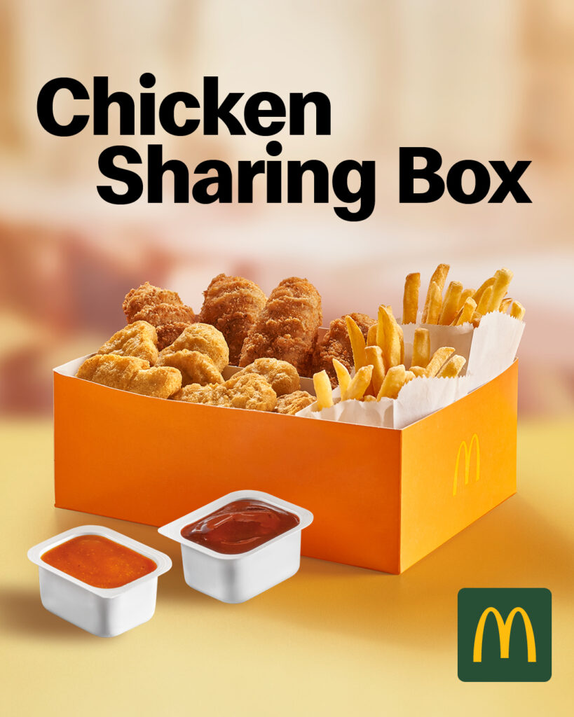 Vyhrajte McDonald's Chicken Sharing box