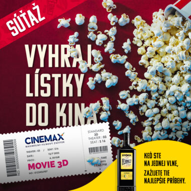 Vyhrajte s Fernet Stock vstupenky do CINEMAXU
