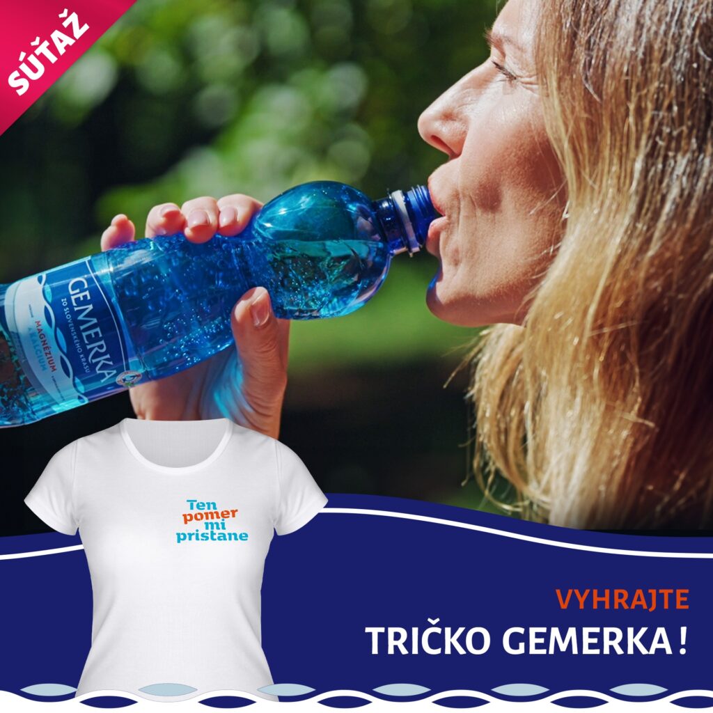Súťaž o 10 tričiek Gemerka