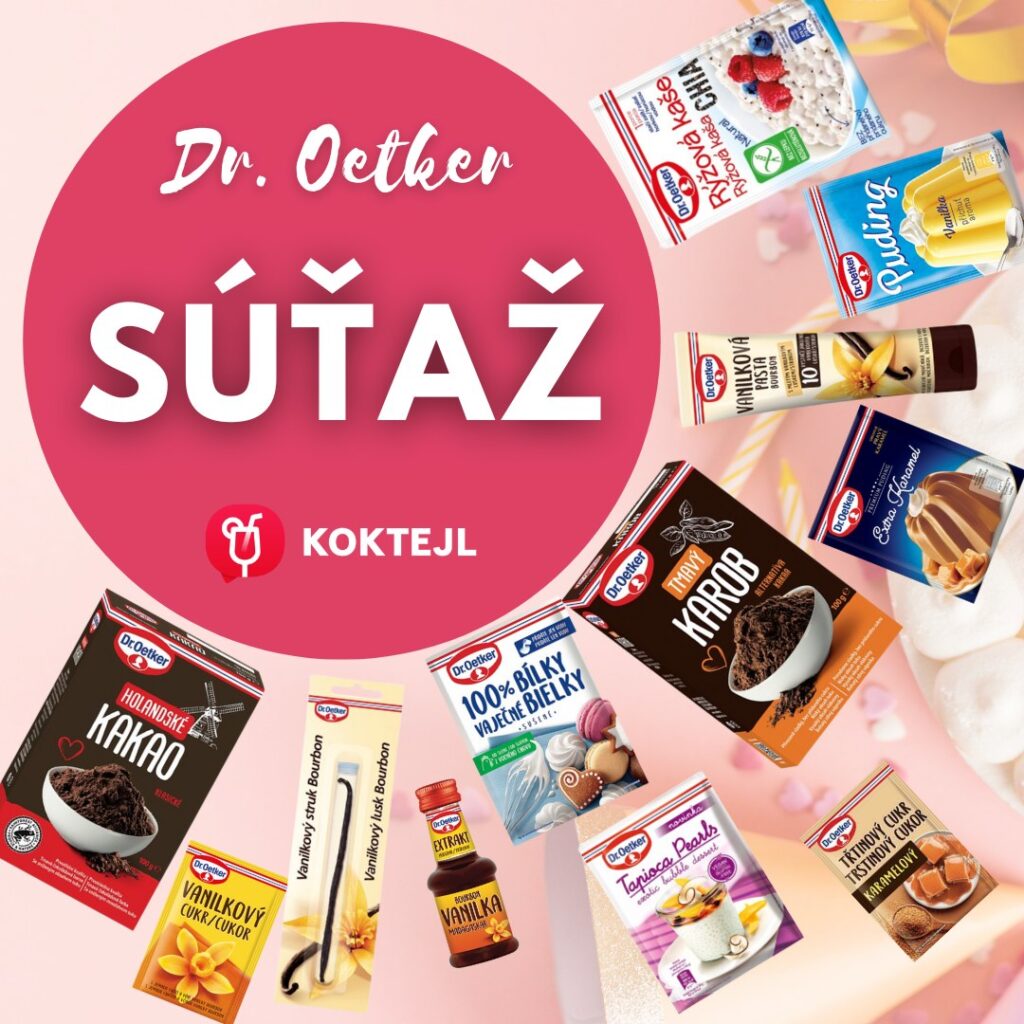 Súťaž o balíček produktov od Dr. Oetker