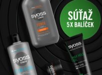 Súťaž o balíčky pánskych vlasových produktov Syoss