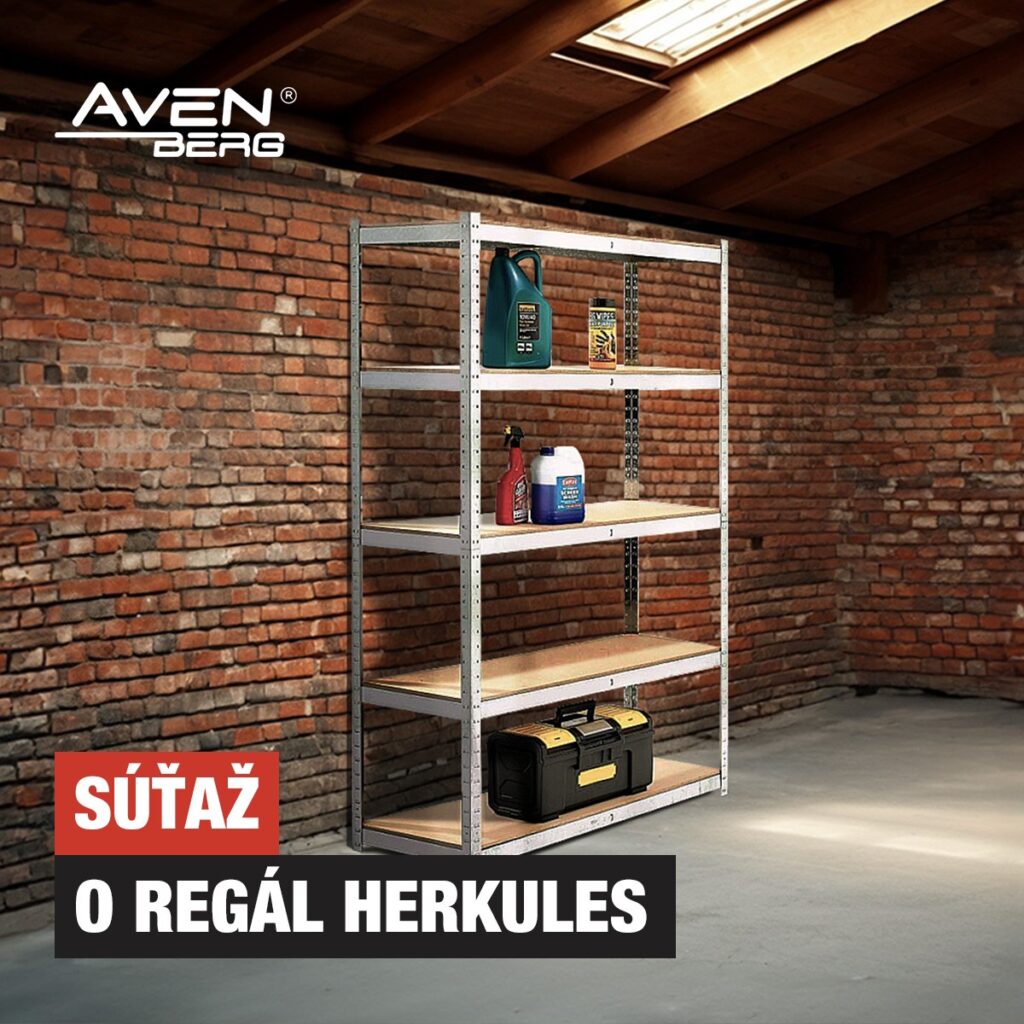 Súťaž o kovový regál Herkules