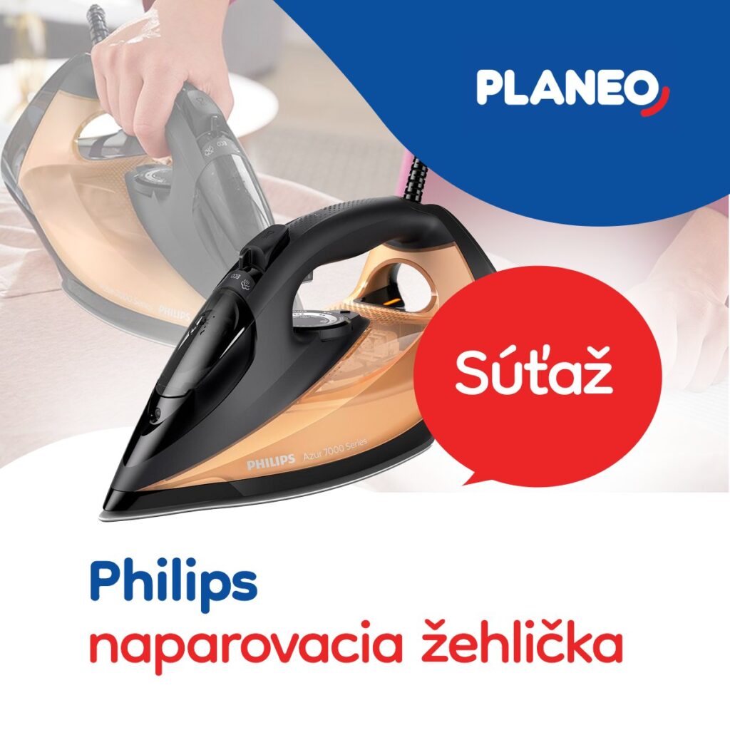 Súťaž o naparovaciu žehličku PHILIPS