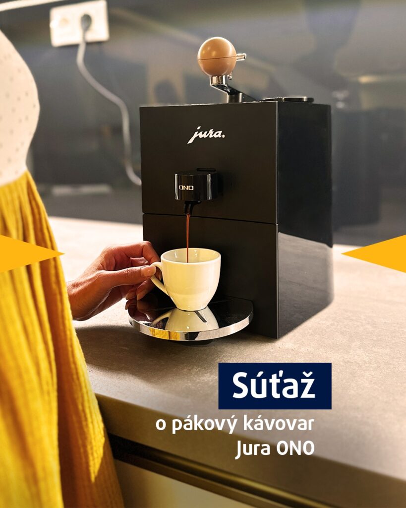 Súťaž o pákový kávovar Jura ONO
