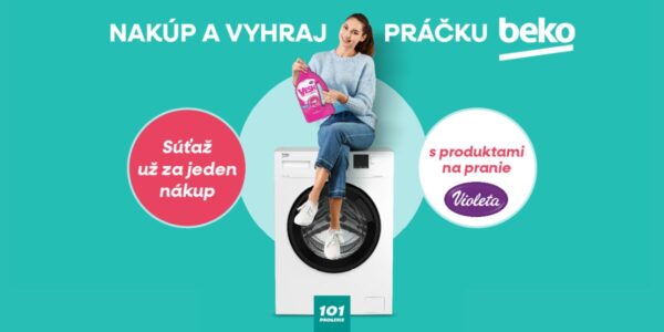 Súťaž o práčku Beko v hodnote 289€