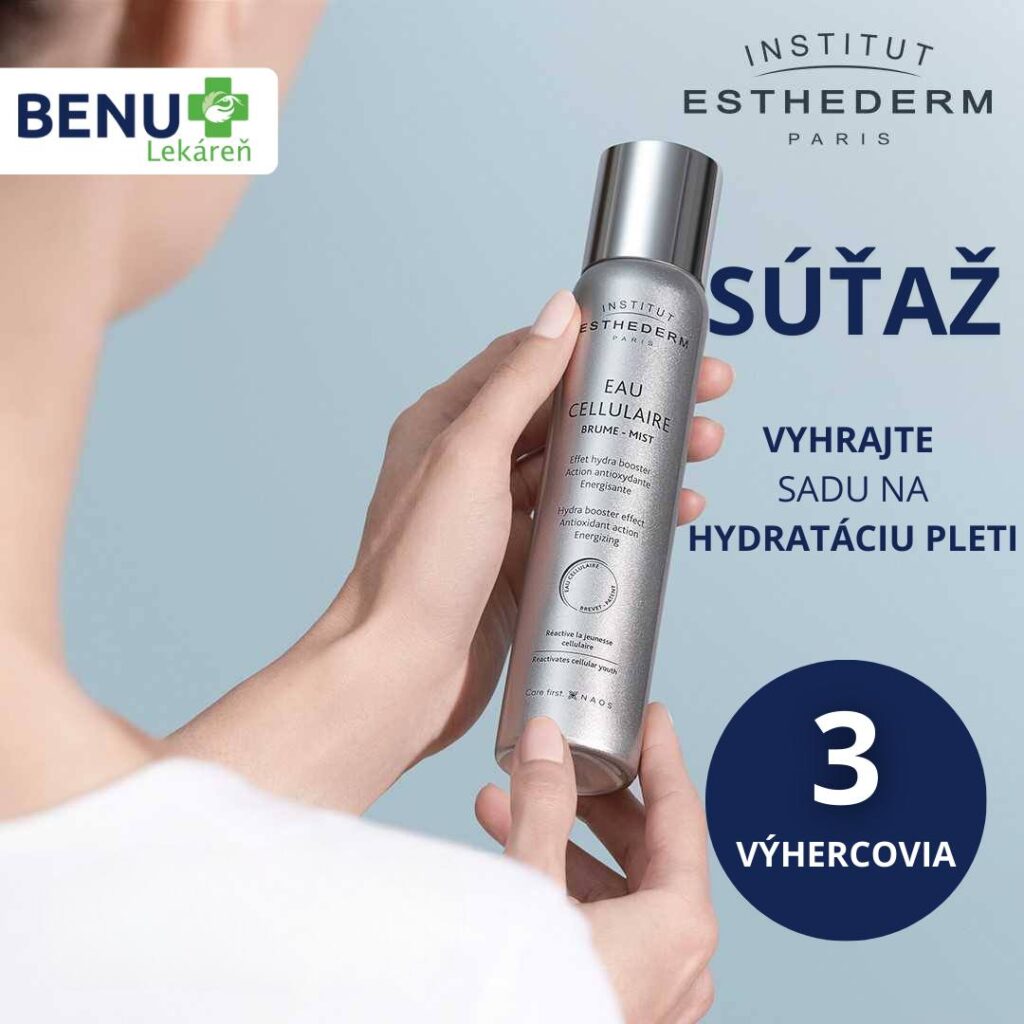 Súťaž o sadu na hydratáciu pleti Cellular Water od Institut Esthederm