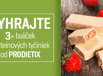 Vyhrajte 3x balíček proteínových tyčiniek od Prodietix