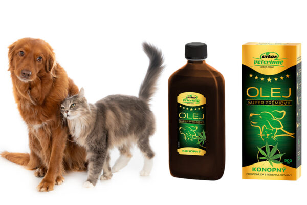 Súťaž o 2x VITAR Veterinae Konopný olej