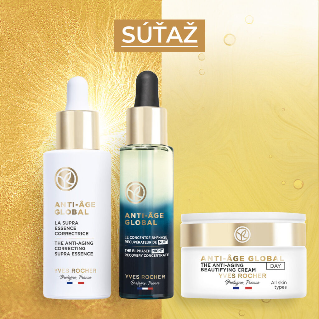 Súťaž o balíček produktov z radu Anti-Age Global