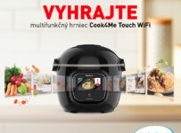 Súťaž o multifunkčný tlakový hrniec Tefal Cook4Me Touch WiFi