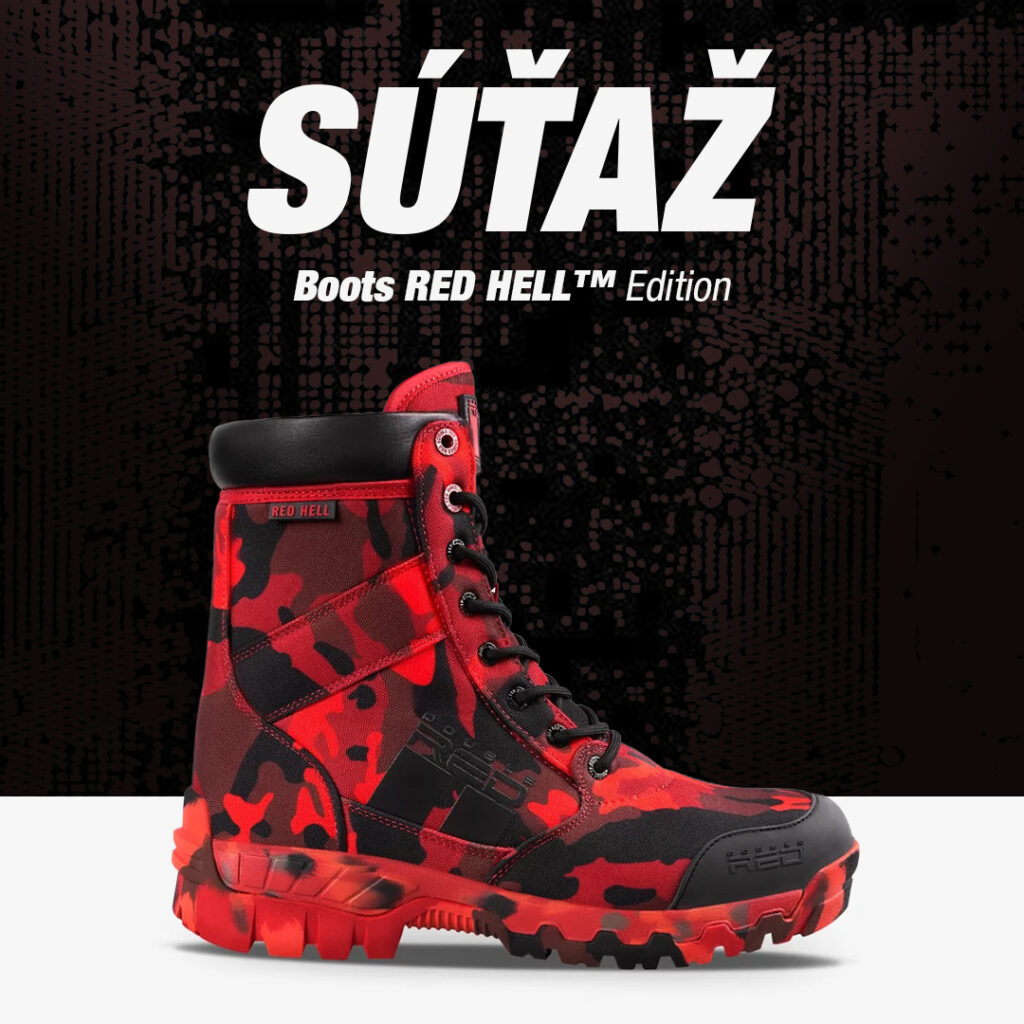 Súťaž o topánky RED HELL™ Edition