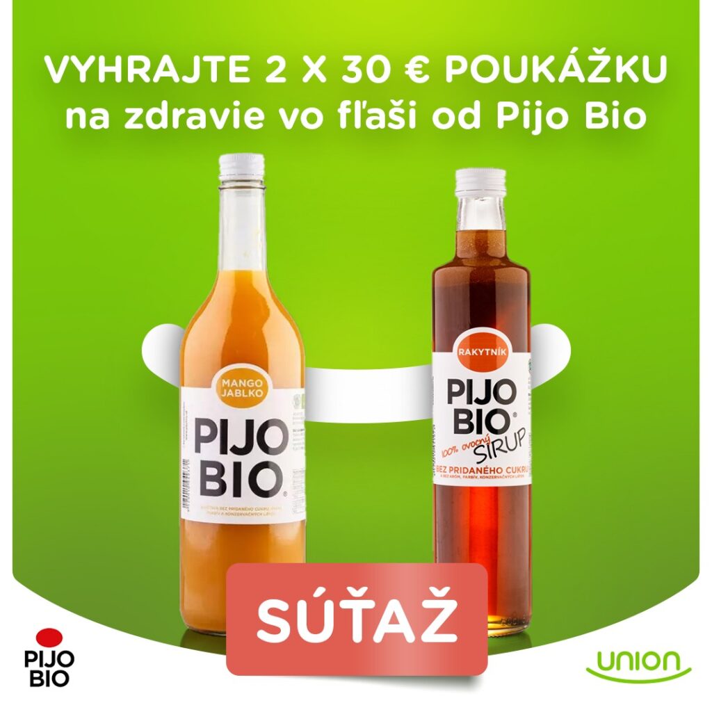 Súťaž o 30-eurovú poukážku do PIJO BIO