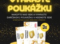 Súťaž o darčekovú poukážku v hodnote 100€ do Andreashop.sk
