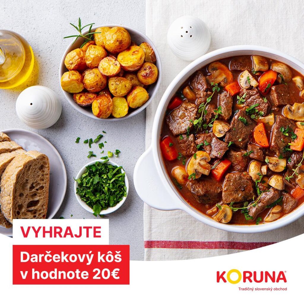 Súťaž o darčekový kôš v hodnote 20€