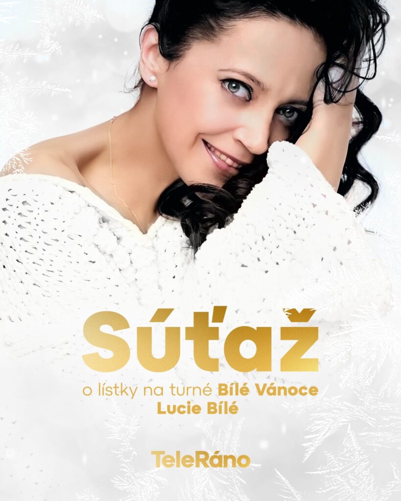 Súťaž o lístky na turné BÍLÉ VÁNOCE LUCIE BÍLÉ 2023