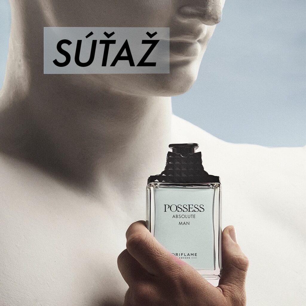 Súťaž o parfumovanú vodu Possess Absolute Man od Oriflame