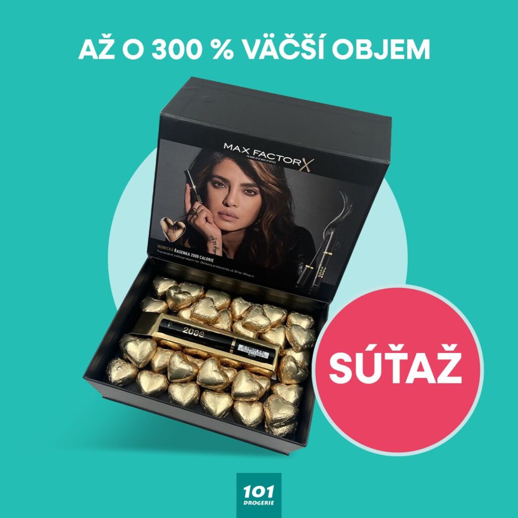 Súťaž o riasenku Max Factor 2000 Calories