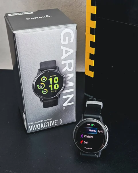 Súťaž o športové hodinky Garmin vívoactive 5