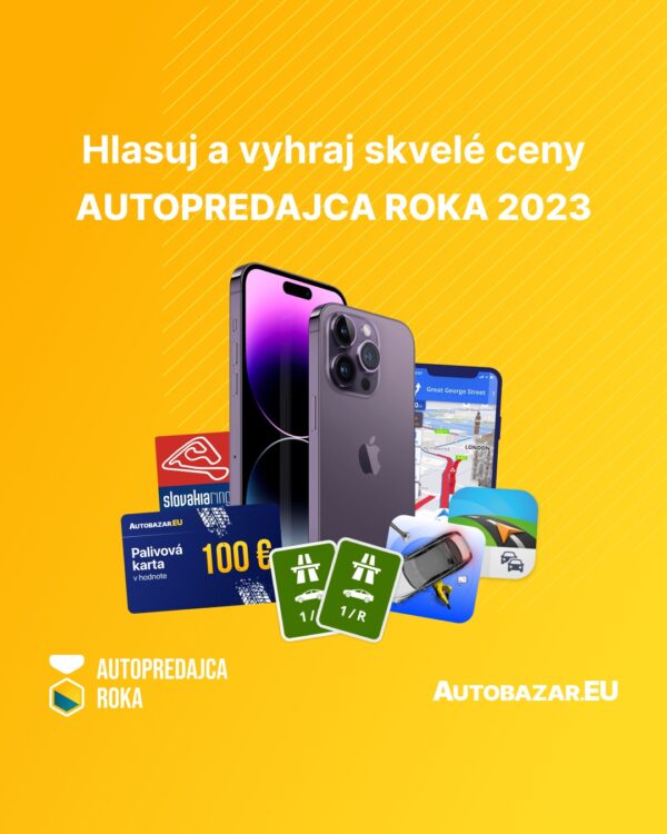Hlasuj a vyhraj skvelé ceny Autopredajca roka 2023