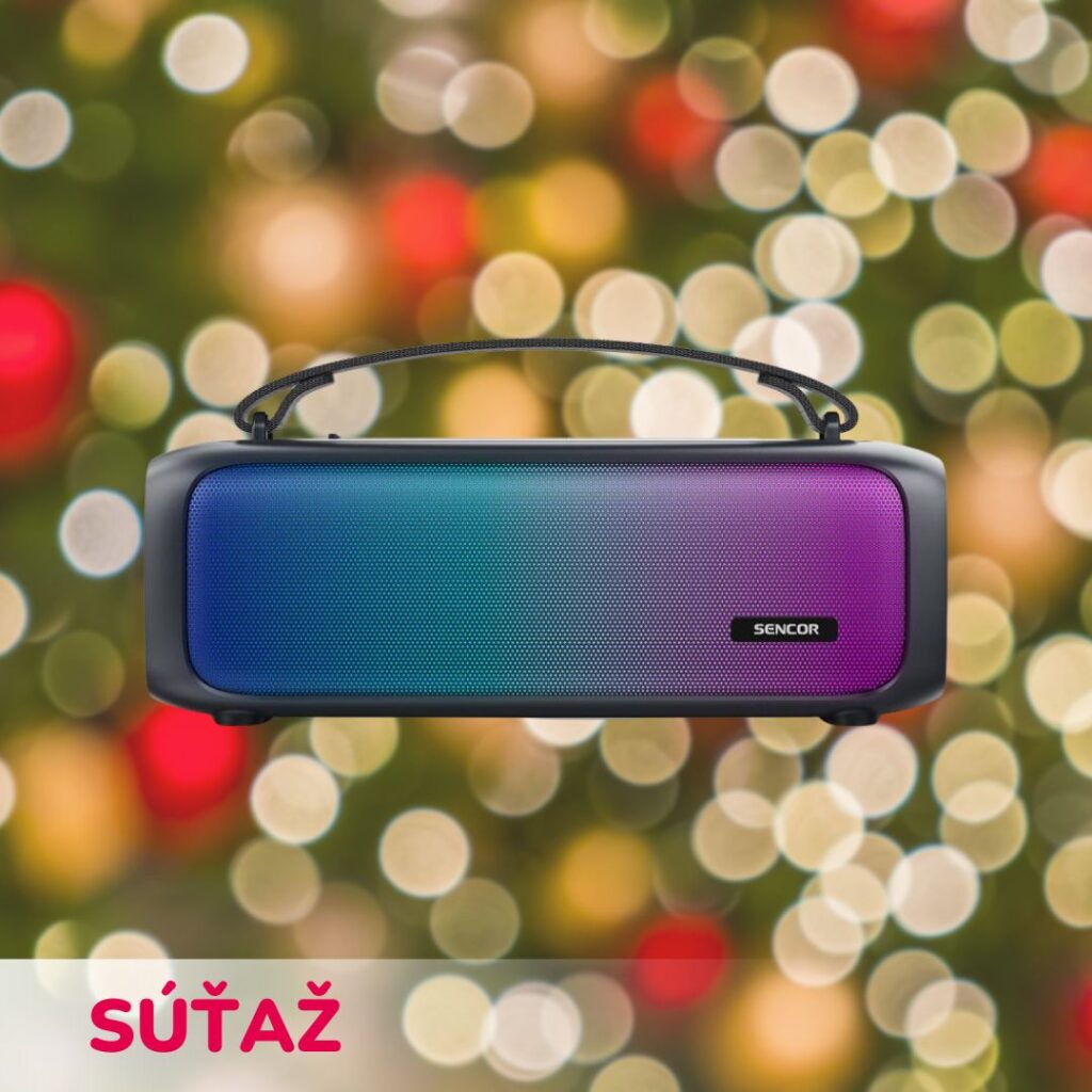 Súťaž o bezdrôtový reproduktor Sencor SSS 3000 KIDS
