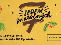 Súťaž o darčekové poukážky v hodnote 200€