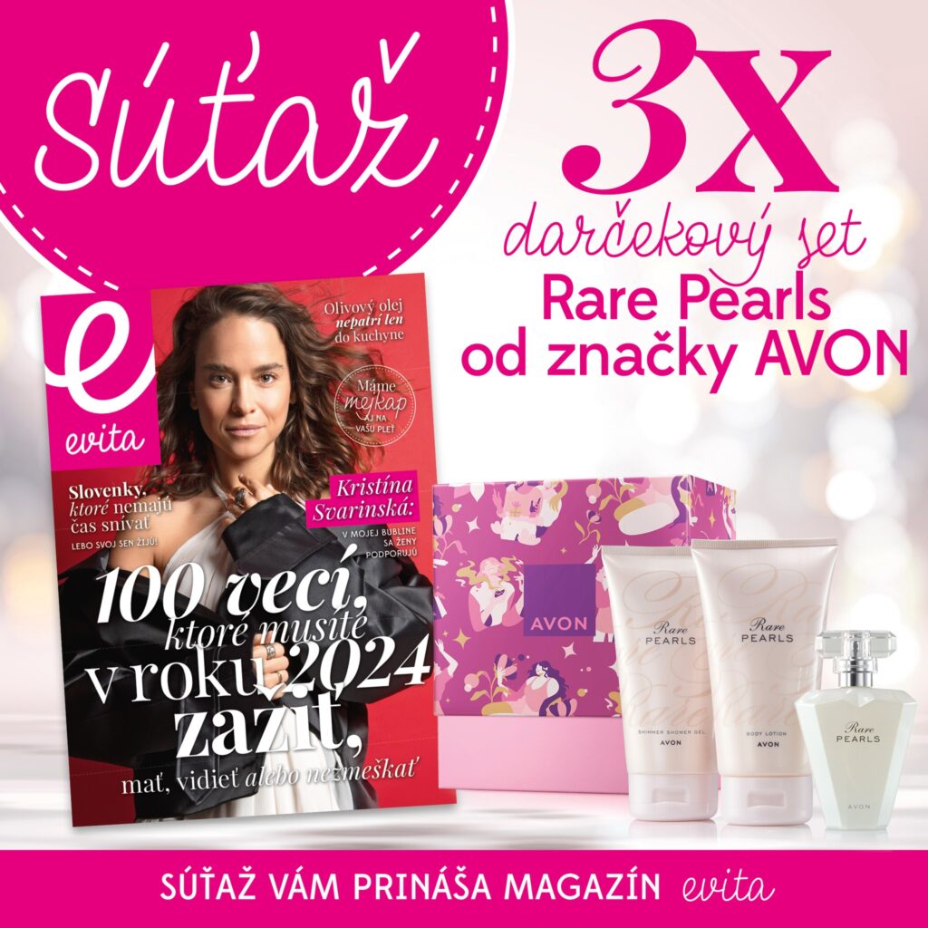 Súťaž o darčekové sety Rare Pearls od AVON