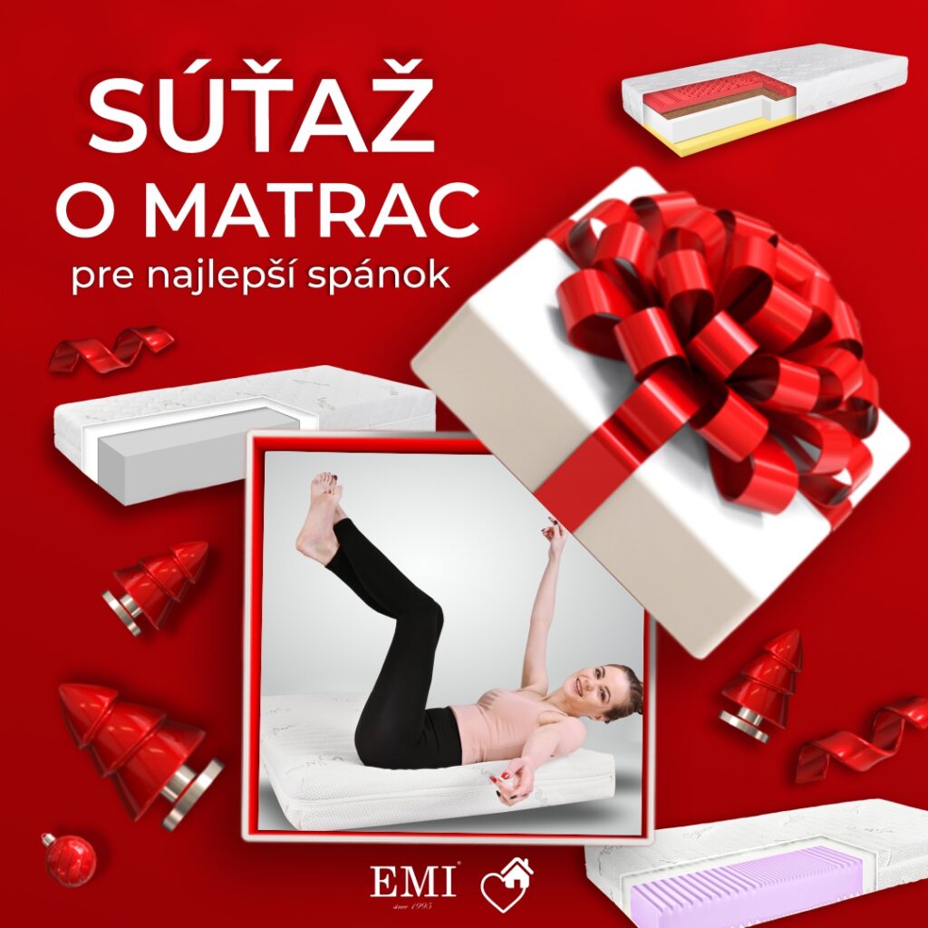 Súťaž o matrac pre najlepší spánok
