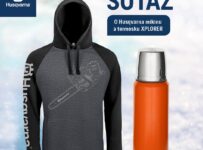 Súťaž o mikinu Husqvarna a termosku Xplorer